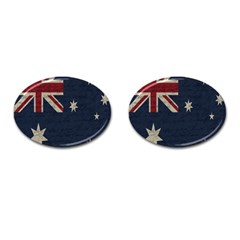 Vintage Australian Flag Cufflinks (oval) by ValentinaDesign