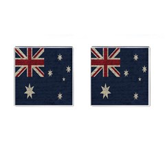 Vintage Australian Flag Cufflinks (square) by ValentinaDesign