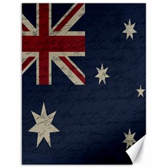 Vintage Australian Flag Canvas 18  X 24   by ValentinaDesign