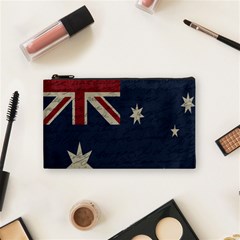 Vintage Australian Flag Cosmetic Bag (small)  by ValentinaDesign