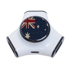 Vintage Australian Flag 3-port Usb Hub by ValentinaDesign