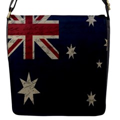 Vintage Australian Flag Flap Messenger Bag (s) by ValentinaDesign