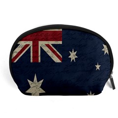 Vintage Australian Flag Accessory Pouches (large)  by ValentinaDesign