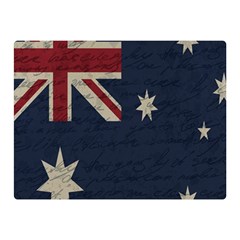 Vintage Australian Flag Double Sided Flano Blanket (mini)  by ValentinaDesign