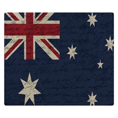 Vintage Australian Flag Double Sided Flano Blanket (small)  by ValentinaDesign