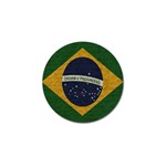 Vintage flag - Brasil Golf Ball Marker (10 pack) Front