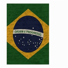 Vintage Flag - Brasil Small Garden Flag (two Sides) by ValentinaDesign