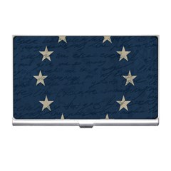 Vintage Flag - Eu Business Card Holders by ValentinaDesign