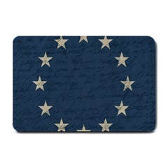 Vintage Flag - Eu Small Doormat  by ValentinaDesign