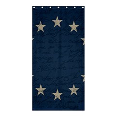 Vintage Flag - Eu Shower Curtain 36  X 72  (stall)  by ValentinaDesign