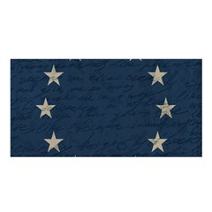 Vintage Flag - Eu Satin Shawl by ValentinaDesign