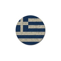 Vintage Flag - Greece Golf Ball Marker by ValentinaDesign