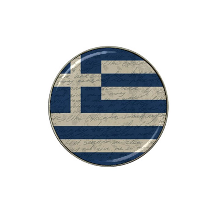 Vintage flag - Greece Hat Clip Ball Marker (4 pack)