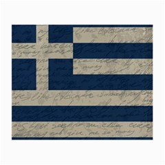 Vintage Flag - Greece Small Glasses Cloth by ValentinaDesign