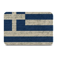 Vintage Flag - Greece Plate Mats by ValentinaDesign