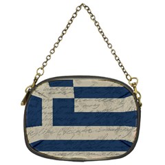 Vintage Flag - Greece Chain Purses (one Side)  by ValentinaDesign