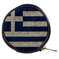 Vintage Flag - Greece Mini Makeup Bags by ValentinaDesign