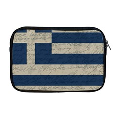 Vintage Flag - Greece Apple Macbook Pro 17  Zipper Case by ValentinaDesign