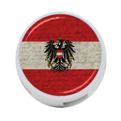 Vintage Flag - Austria 4-port Usb Hub (one Side) by ValentinaDesign