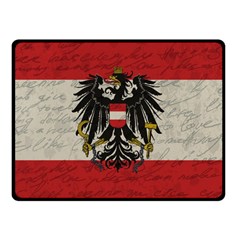 Vintage Flag - Austria Fleece Blanket (small) by ValentinaDesign