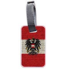 Vintage Flag - Austria Luggage Tags (two Sides) by ValentinaDesign