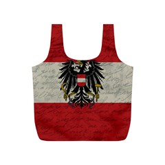 Vintage Flag - Austria Full Print Recycle Bags (s)  by ValentinaDesign