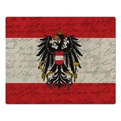 Vintage Flag - Austria Double Sided Flano Blanket (large)  by ValentinaDesign