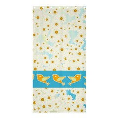 Birds And Daisies Shower Curtain 36  X 72  (stall)  by linceazul