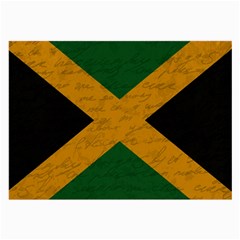 Vintage Flag - Jamaica Large Glasses Cloth (2-side) by ValentinaDesign