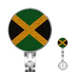 Vintage flag - Jamaica Stainless Steel Nurses Watch Front