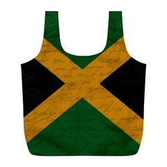 Vintage Flag - Jamaica Full Print Recycle Bags (l)  by ValentinaDesign