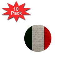 Vintage Flag - Italia 1  Mini Magnet (10 Pack)  by ValentinaDesign