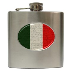 Vintage Flag - Italia Hip Flask (6 Oz) by ValentinaDesign