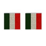 Vintage flag - Italia Cufflinks (Square) Front(Pair)