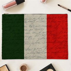 Vintage Flag - Italia Cosmetic Bag (xxl)  by ValentinaDesign