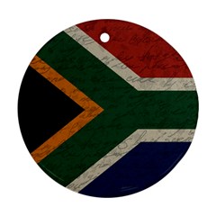 Vintage Flag - South Africa Ornament (round) by ValentinaDesign