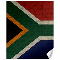 Vintage Flag - South Africa Canvas 16  X 20   by ValentinaDesign