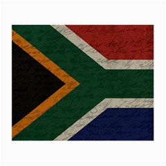 Vintage Flag - South Africa Small Glasses Cloth (2-side) by ValentinaDesign