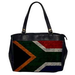 Vintage Flag - South Africa Office Handbags by ValentinaDesign