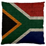 Vintage flag - South Africa Large Flano Cushion Case (One Side) Front