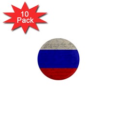 Vintage flag - Russia 1  Mini Magnet (10 pack) 