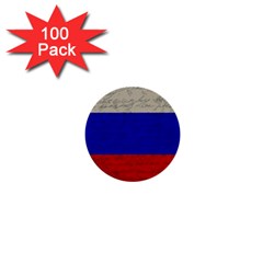 Vintage flag - Russia 1  Mini Buttons (100 pack) 