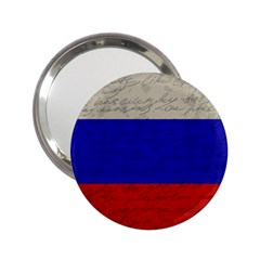 Vintage flag - Russia 2.25  Handbag Mirrors