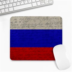 Vintage flag - Russia Large Mousepads