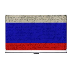 Vintage flag - Russia Business Card Holders