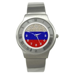 Vintage flag - Russia Stainless Steel Watch