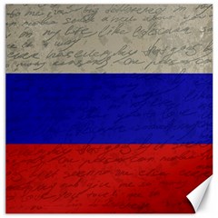 Vintage flag - Russia Canvas 12  x 12  