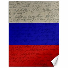 Vintage flag - Russia Canvas 12  x 16  