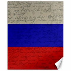 Vintage flag - Russia Canvas 16  x 20  