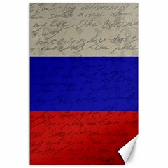 Vintage flag - Russia Canvas 24  x 36 